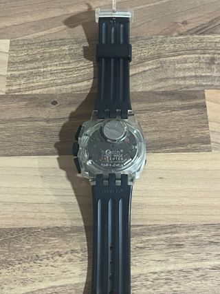 Reloj Swatch Four 4 Jewels Negro