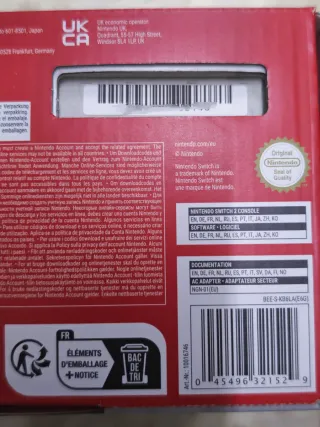 Nintendo Switch 2 Mario Kart World precintado