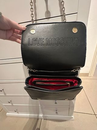 Borsa Love Moschino trapuntata nera
