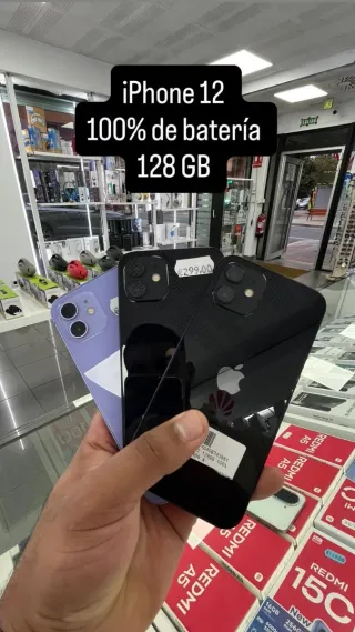 iPhone 12 128GB 100% Batteria