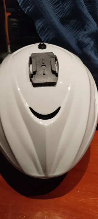 Dos Cascos de esquí rosa talla M y blanco talla L