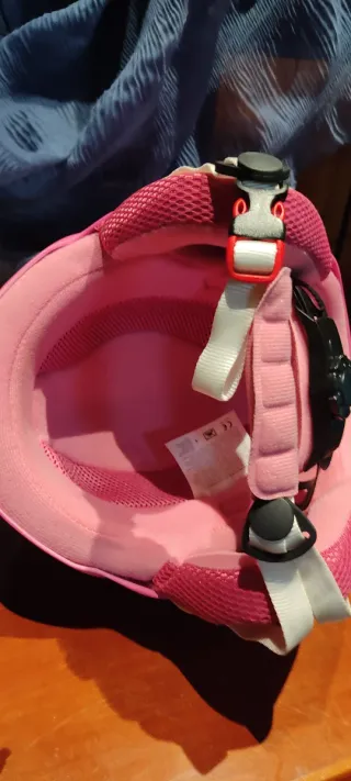 Dos Cascos de esquí rosa talla M y blanco talla L