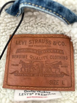 Chaqueta vaquera Levi's sherpa trucker type III