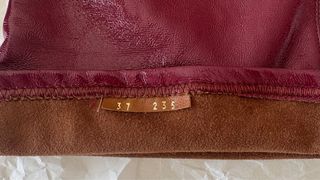 Botas altas Elisabetta Franchi burdeos