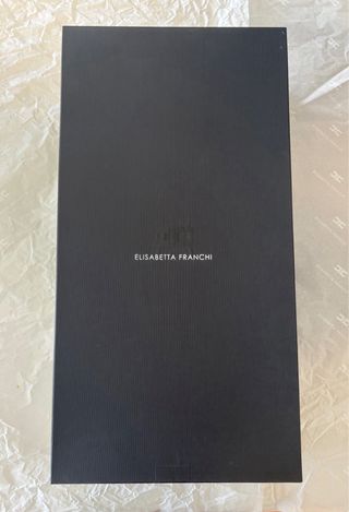 Botas altas Elisabetta Franchi burdeos