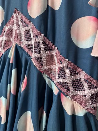 Traje de flamenca original lunares