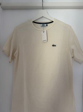 Camiseta Lacoste Beige Talla M