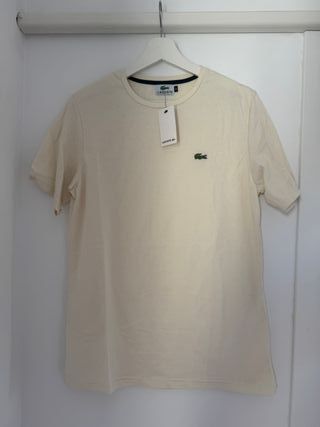 Camiseta Lacoste Beige Talla M