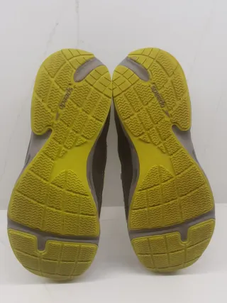 Zapatillas de playa T44.5 Hombre Marrón/Verde