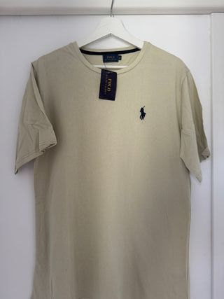 Camiseta Polo Ralph Lauren Beige Talla XL