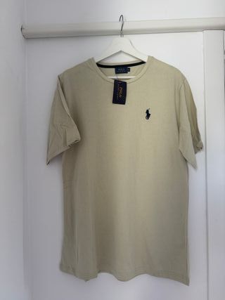 Camiseta Polo Ralph Lauren Beige Talla XL