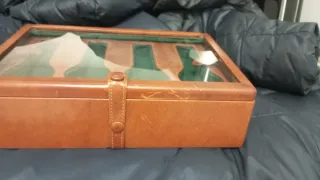 Caja antigua para guardar relojes marca Breton