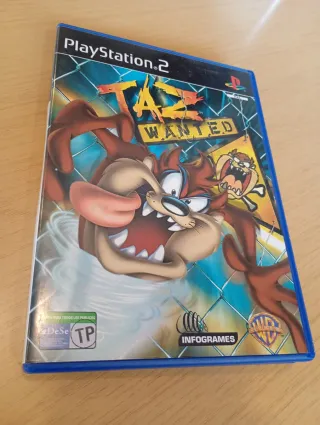 Taz Wanted PS2 Sin Manual