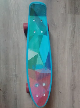 Skate Penny Diseño Geométrico
