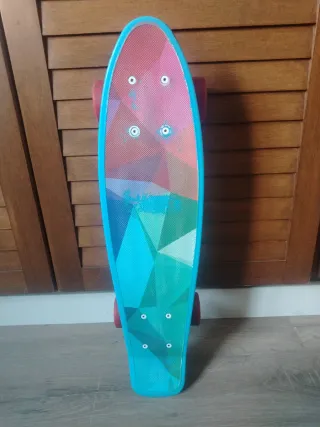 Skate Penny Diseño Geométrico