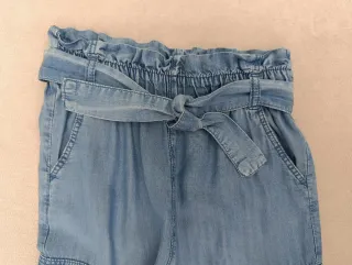 Pantalón vaquero fino niña T 9-10