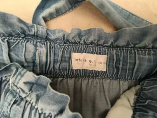 Pantalón vaquero fino niña T 9-10