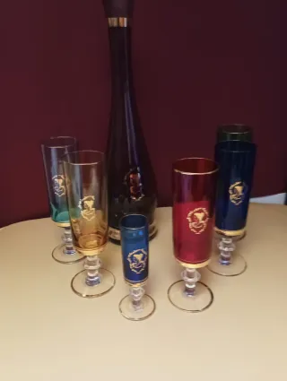 Set 5 Bicchieri Murano + 1 Piccolo