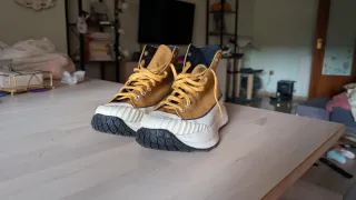 Converse Plataforma CX 70 Talla 43 Amarillas