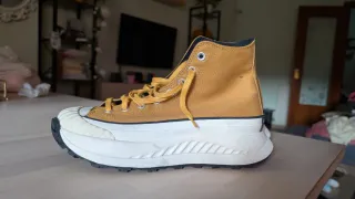 Converse Plataforma CX 70 Talla 43 Amarillas