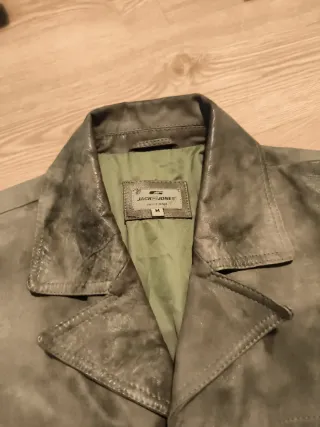 Chaqueta de piel Jack&Jones hombre