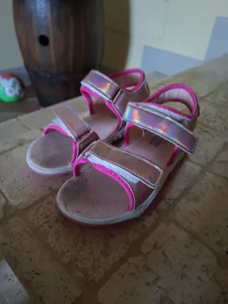 Sandali bambina Disney (con luci) rosa tg.30