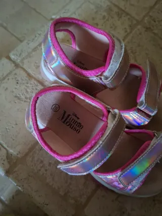 Sandali bambina Disney (con luci) rosa tg.30