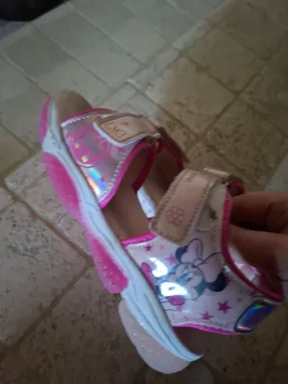 Sandali bambina Disney (con luci) rosa tg.30