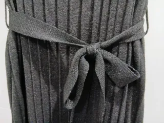 Vestido fiesta Amichi negro plateado T. L - XL