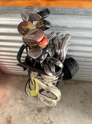 Bolsa de Golf Mizuno con Palos