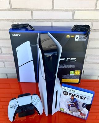 PS5 (PlayStation 5) blanca - Slim lector de disco