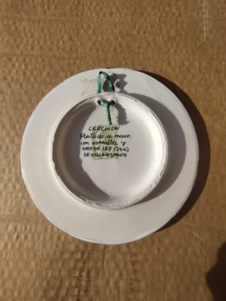 Piatto decorativo Siviglia