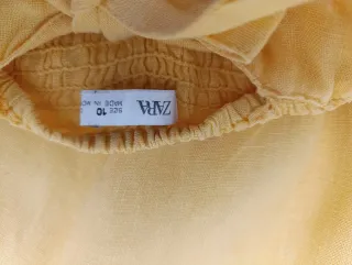 Mono Zara niña T10 volantes