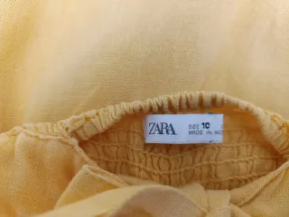 Mono Zara niña T10 volantes