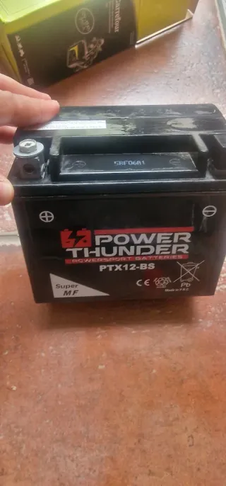 Batería moto Power Thunder PTX12-BS