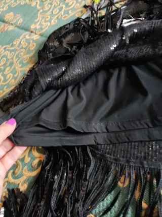 Blusa Zara lentejuelas nueva