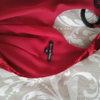 Vestido Pedro del Hierro Rojo Talla 38