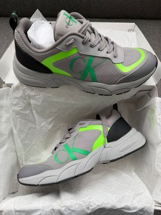 Zapatillas Calvin Klein Gris/Verde