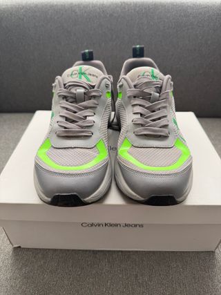 Zapatillas Calvin Klein Gris/Verde