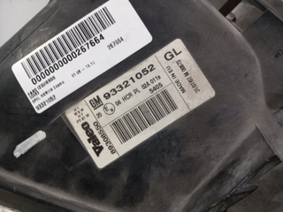 FARO IZQUIERDO OPEL MERIVA Z17DTH 93321052