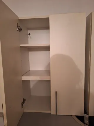 Muebles de cocina beige madera