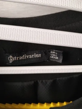 Blazer Stradivarius Negro Talla L