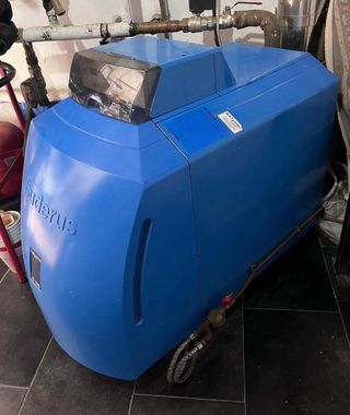 Caldera + depósito de Gasoil + Acumulador de agua