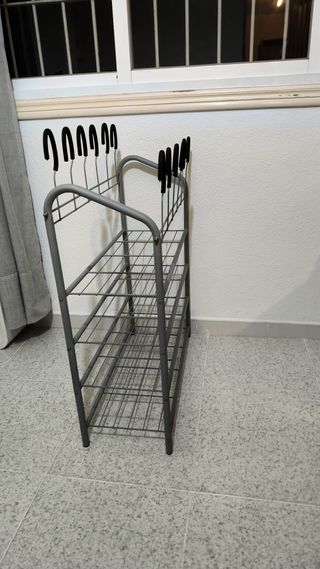 Zapatero Metálico 4 Baldas