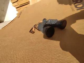 Binocolo vintage grigio