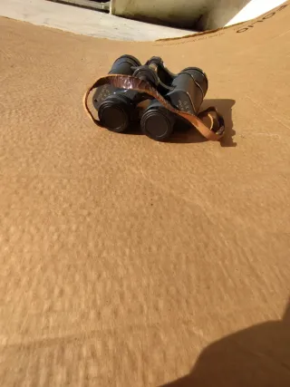 Binocolo vintage grigio