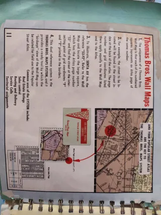 Mapa Los Angeles County 1979