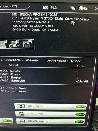 Samsung RAM DDR4 4GB PC4-2400T#244CB0