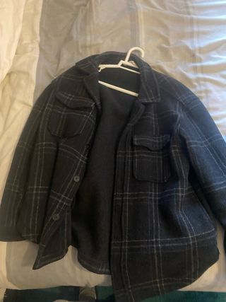 Chaqueta Zara cuadros hombre