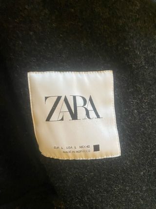 Chaqueta Zara cuadros hombre